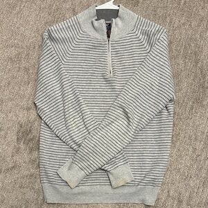 Vineyard Vines Gray Striped Men's Sweater